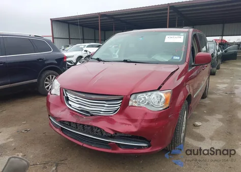 2015 Chrysler Town & Country Touring из США, поврежденный, VIN 2C4RC1BG8FR617384